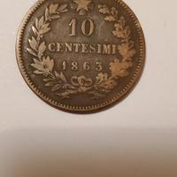  10 Centesimi 1863 Strasburgo.