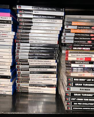 Giochi PlayStation Ps1, ps2, Ps3, Ps4, Ps5