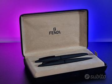 Penne Fendi - Coppia Stilografica e a Sfera