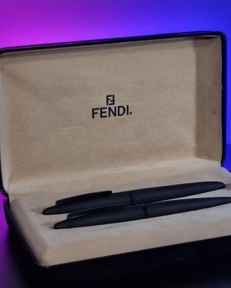Penne Fendi - Coppia Stilografica e a Sfera