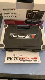 valigetta chiavi Set di utensili Rothewald 92 pz.i