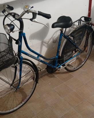 City Bike Sportiva 28" – Blu Elettrico