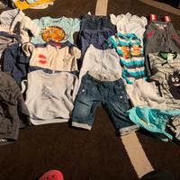 Vestiti bambino 6 mesi ( lotto 10)