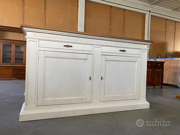 Credenza in legno nuova bianca