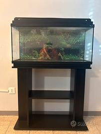 Acquario 80 litri con mobile