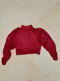 Blusa satinata