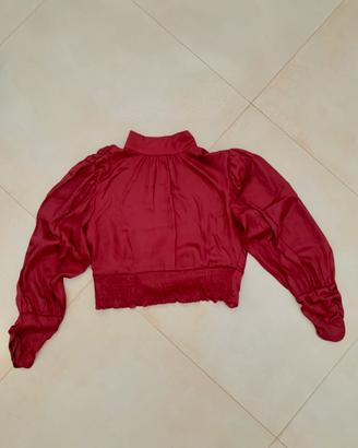 Blusa satinata