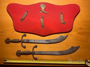 Set sciabole decorative