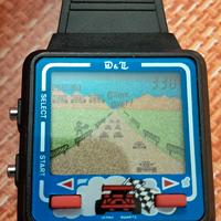 orologio LCD JAPAN GAME CAR RACE QUARTZ 