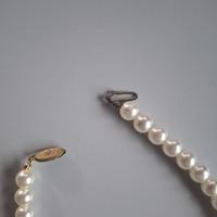 collana  perle sintetiche