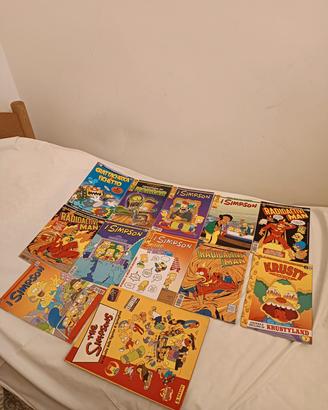 Album figurine Simpson 1999 completo+ 11 fumetti 