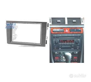 CORNICE NERA RADIO 2-DIN PER AUDI A6 E ALLROAD