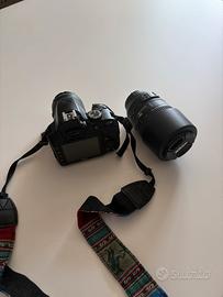 Nikon D3400 + obiettivo AF-P 70-300mm + Accessori
