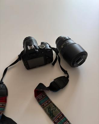 Nikon D3400 + obiettivo AF-P 70-300mm + Accessori