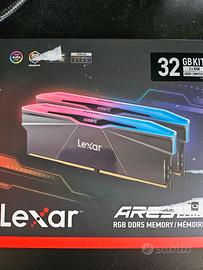 RAM Lexar ARES Gen2 RGB DDR5 32GB 6000MHz CL30