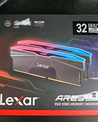 RAM Lexar ARES Gen2 RGB DDR5 32GB 6000MHz CL30