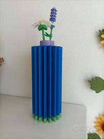 vaso monofiore a forma di fiordaliso  in stampa3d