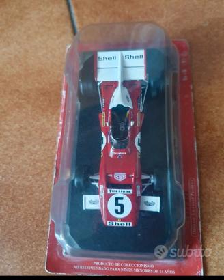 Modellino Ferrari 312B2 del 1971 Clay Regazzoni 