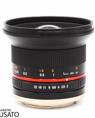 USATO Samyang 12mm F2.0 (Att. Sony E-Mount)  cv121