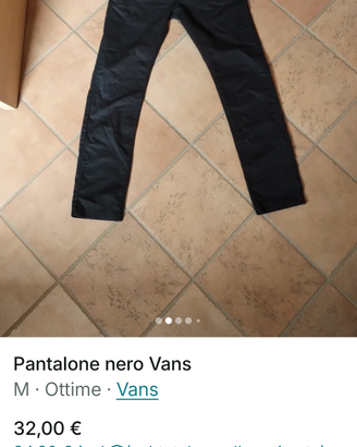Pantaloni Vans neri