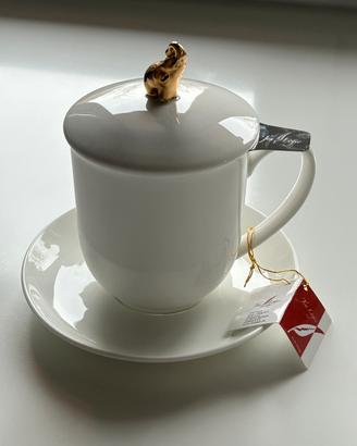 Tazza da the Tea Logic Golden Elephant