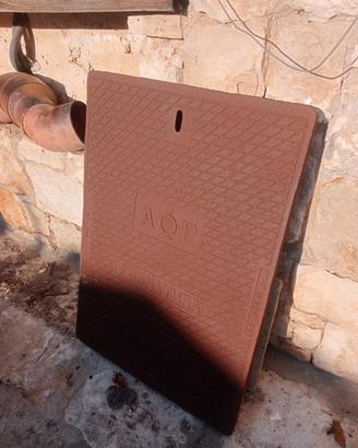 pozzetto AQP fognatura in ghisa con telaio