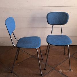 2x sedie da cucina Vintage, anni ‘60, Space Age