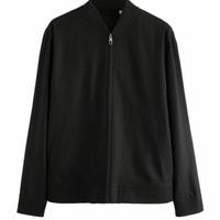 Felpa bomber con zip Pier One nera uomo tg L