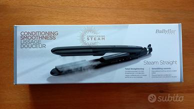 Piastra capelli a vapore Babyliss Steam Straight