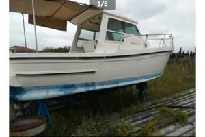 Barca gozzo pilotina Lipari 22,  m 7, 5 entrobordo