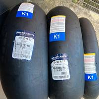 Metzeler racetec slick K1 120/70 + 200/60