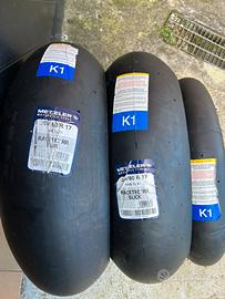 Metzeler racetec slick K1 120/70 + 200/60