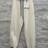 Moncler Pantalones Beige/Blanco