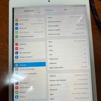 iPad mini 3 wifi+ cellular 16 GB bianco