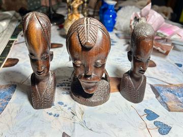Sculture etniche in legno Africano - Arte tribale