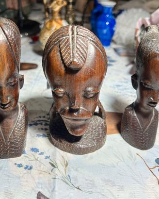 Sculture etniche in legno Africano - Arte tribale