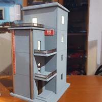 Torre di esercitazione vigili del fuoco 1:87
