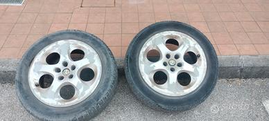 2 cerchi con golla alfa 147