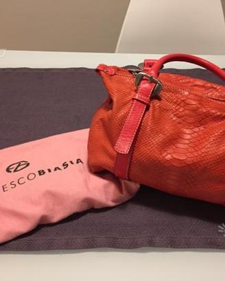 Borsa corallo Francesco Biasia