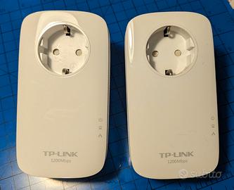 Powerline AV1200 Starter Kit con presa passante