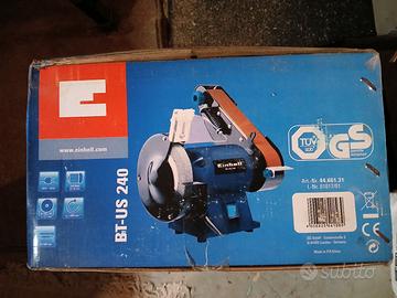 Smerigliatrice da banco combinata.