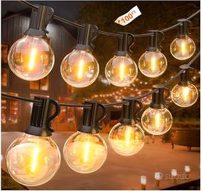 GLUROO 30M Catene Luminose LED G40