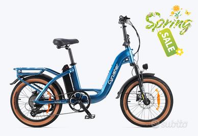 CYRUSHER NOVA E-BIKE – SOLO 85 KM – 2 Batterie