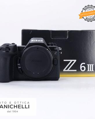 Nikon Z6 III Body 14097 Scatti Usato (G1031)  