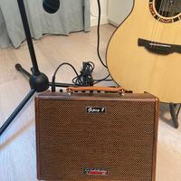 Amplificatore Voce + Chitarra batteria litio