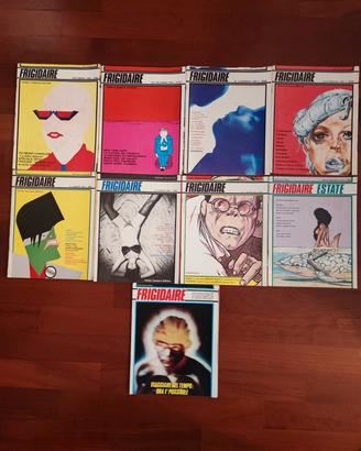 primi 10 numeri della rivista Frigidaire 1980/1981