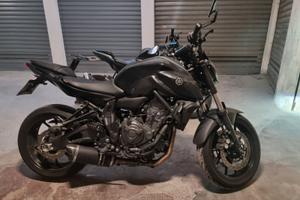 YAMAHA MT 07 DEPOTENZIATA
