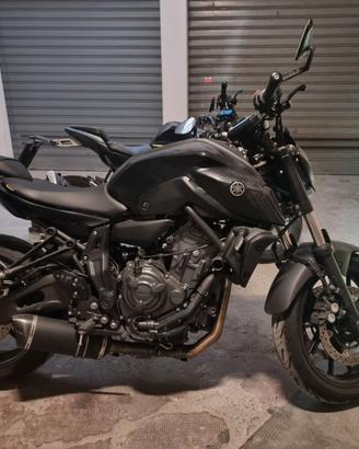 YAMAHA MT 07 DEPOTENZIATA