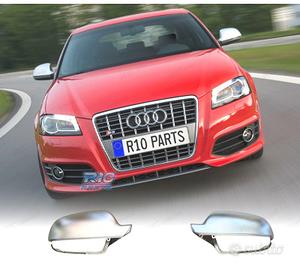 GUSCI SPECCHIETTI PER AUDI A3 A4 A5 CROMATI