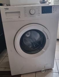 lavatrice a carica frontale Beko slim